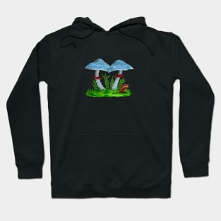 MUSHROOM ART SERIES: Psilocybe aeruginosa Hoodie